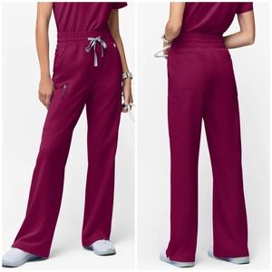 Resurge Crystal Wide Leg Scrub Pants